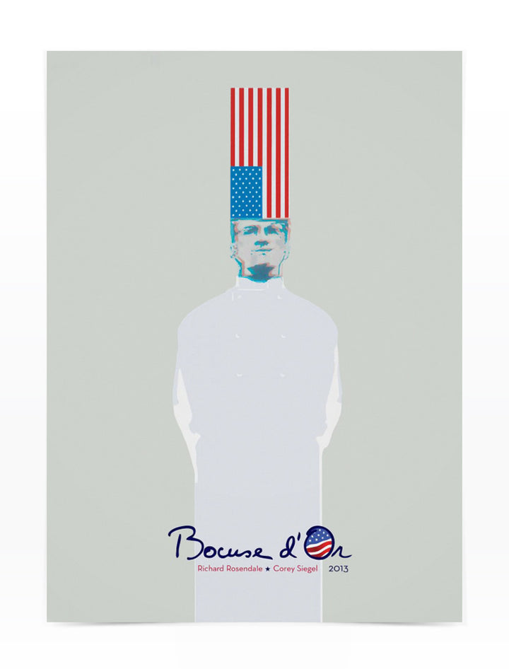 Bocuse d'Or USA Signed Poster