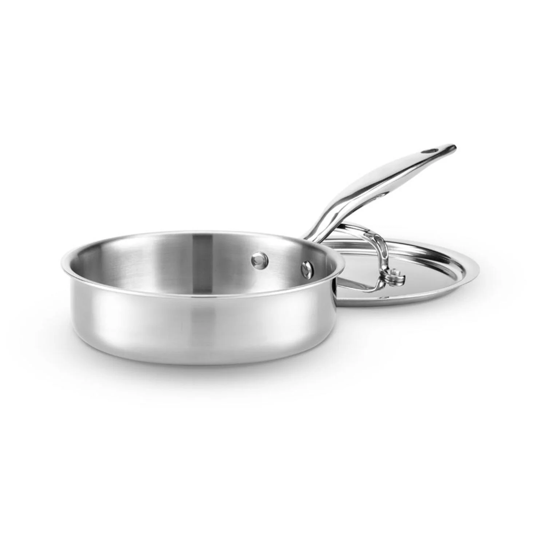 Heritage Steel | 1.5 Quart Mini Sauté with Lid