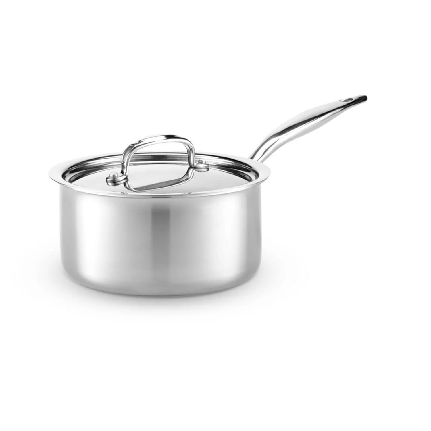 Heritage Steel 3 Qt Saucepan with Lid - Thumbnail 2