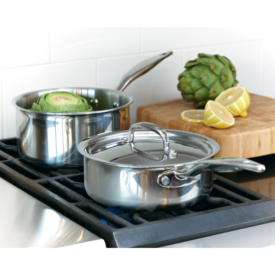 Heritage Steel  | 3 Quart Saucepan with Lid