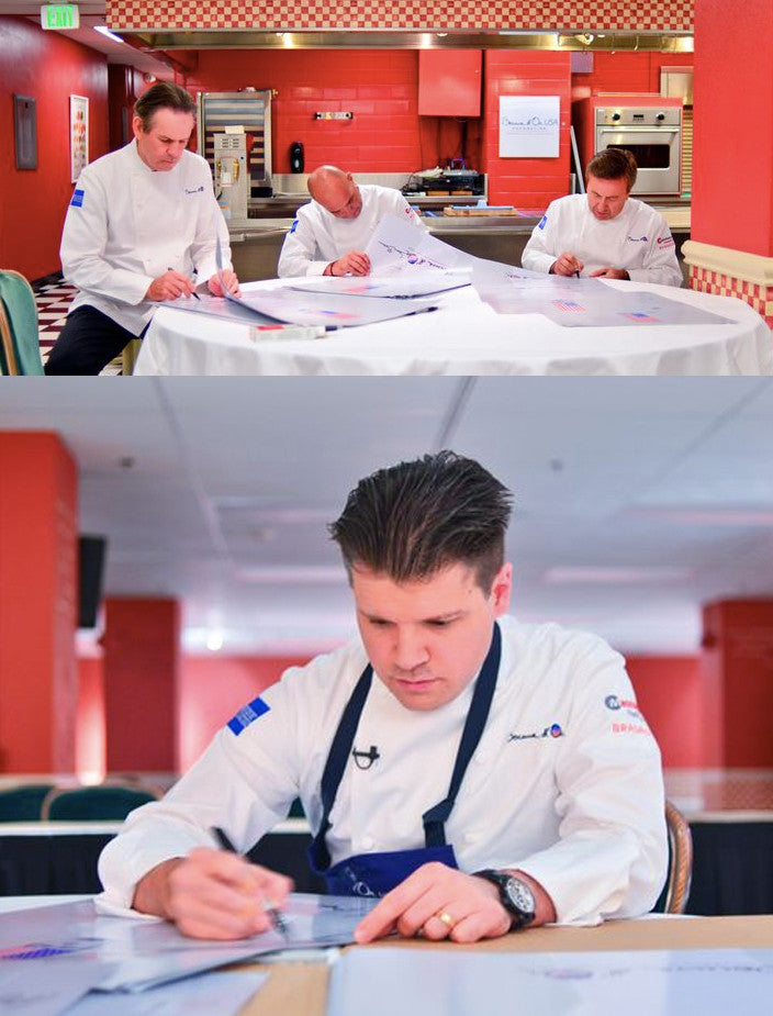 Bocuse d'Or USA Signed Poster