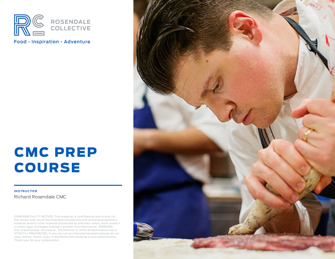 E-Book: First Edition - Inside the CMC Exam with Rich Rosendale "A Chef’s Journey to Mastery"