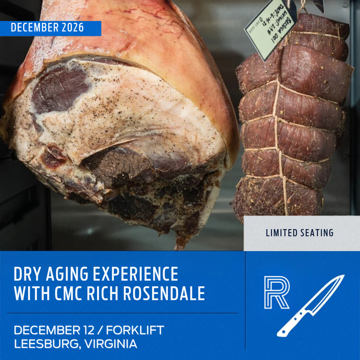 Dry Aging Experience with Chef Rich Rosendale,  December 12th, 2026 | Forklift