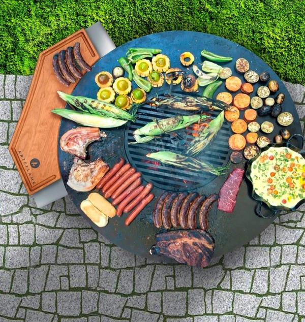 Cherry Wood Cutting Block, Fits Optional Side Table