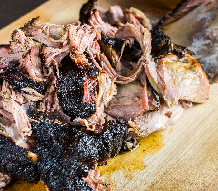 Whole Smoked Pork Shoulder