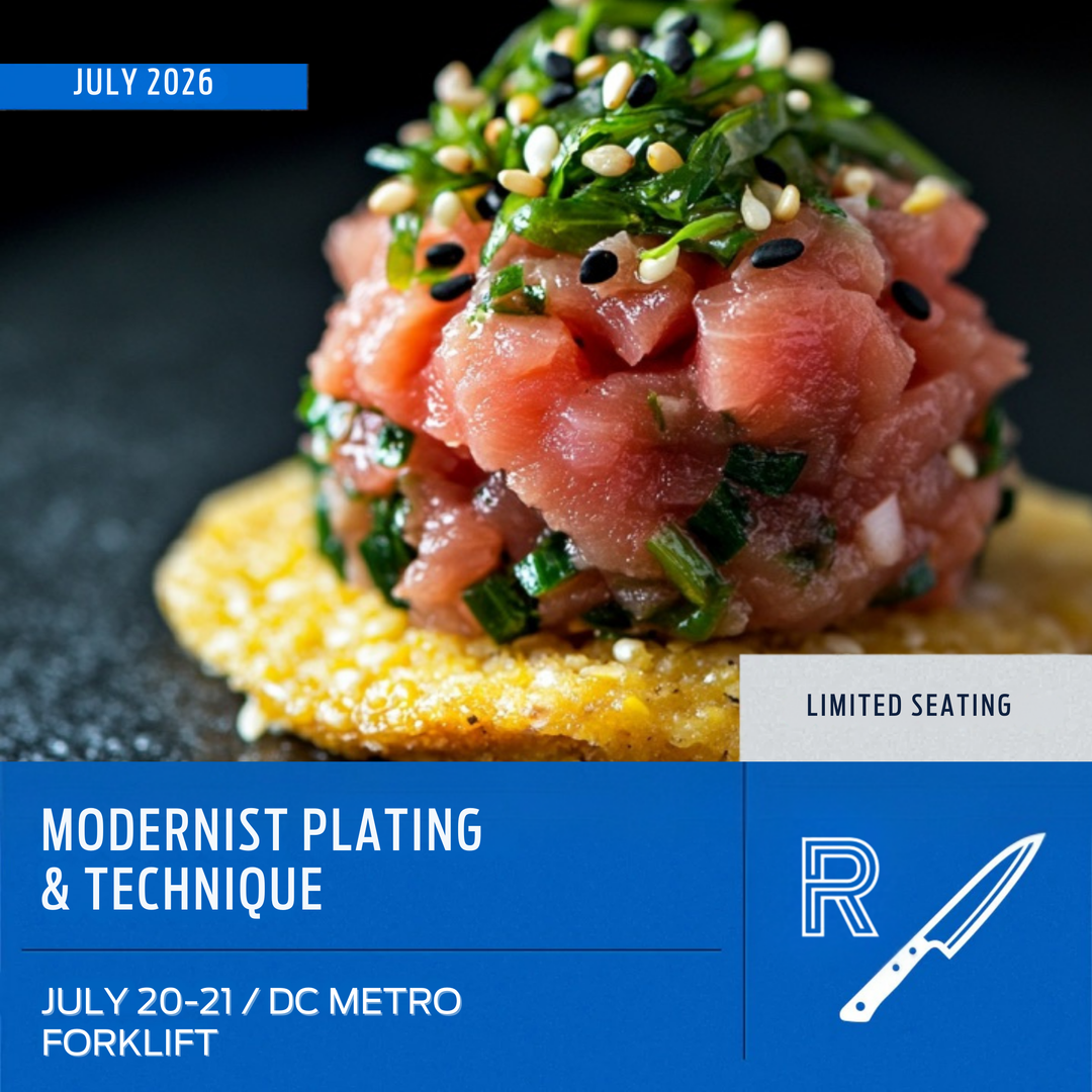 Modernist Plating & Technique, July 20th–21st, 2026 | Forklift Virginia
