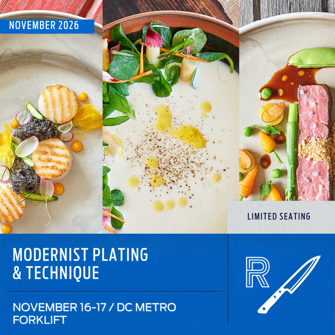 Modernist Plating & Technique, November 16th–17th, 2026 | Forklift Virginia
