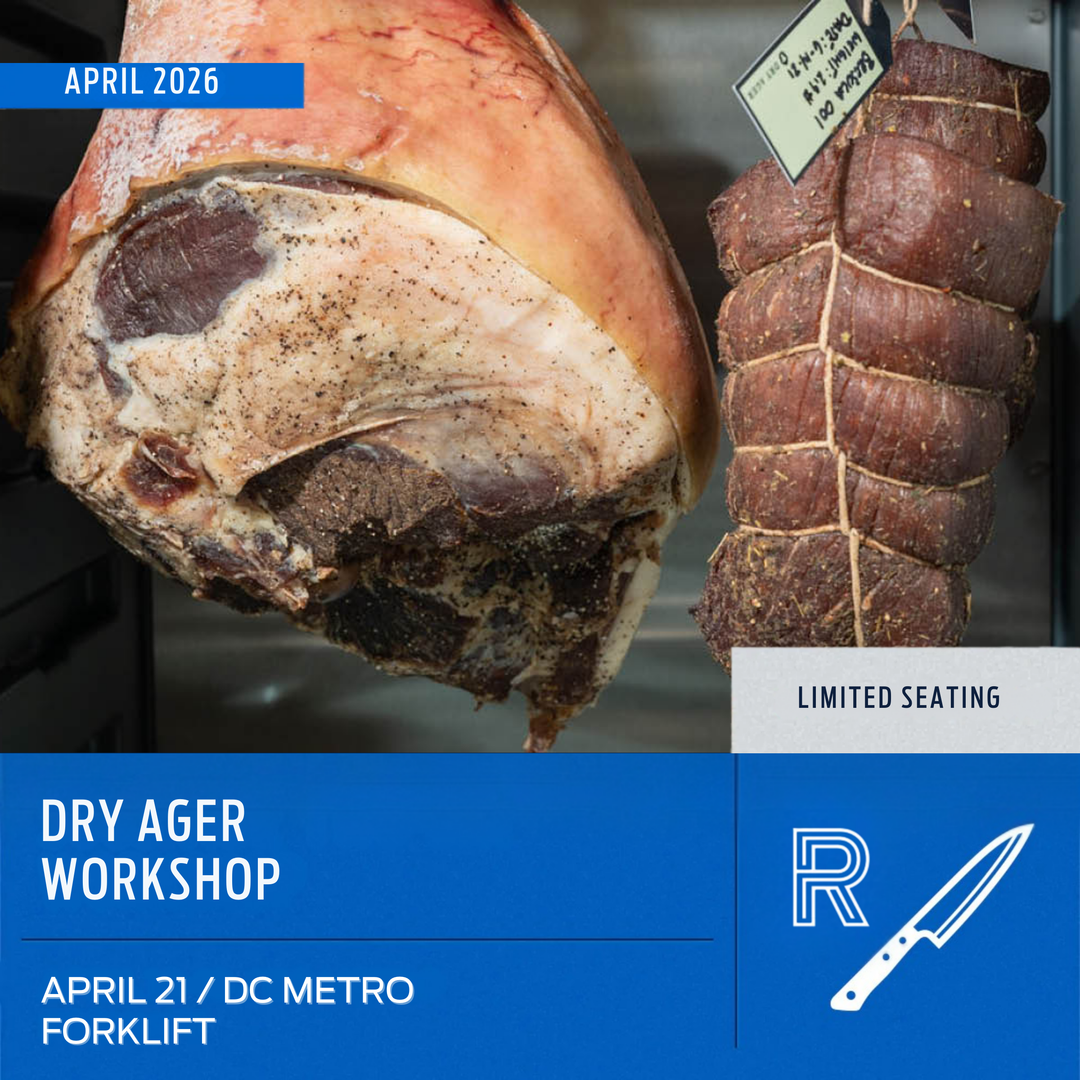 Dry Ager Mastery: Charcuterie, Meat & Fish with Chef Rosendale, April 21st, 2026 | Forklift Virginia