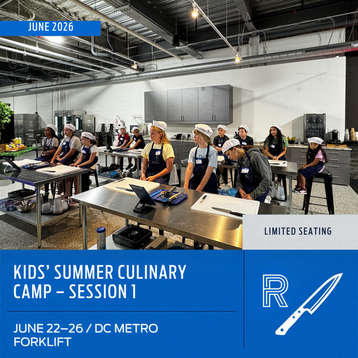 Kids’ Summer Culinary Camp – Session 1: June 22–26, 2026 | Forklift Virginia