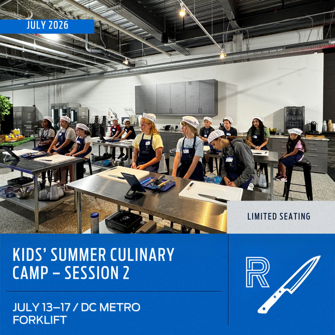Kids’ Summer Culinary Camp – Session 2: July 13–17, 2026 | Forklift Virginia