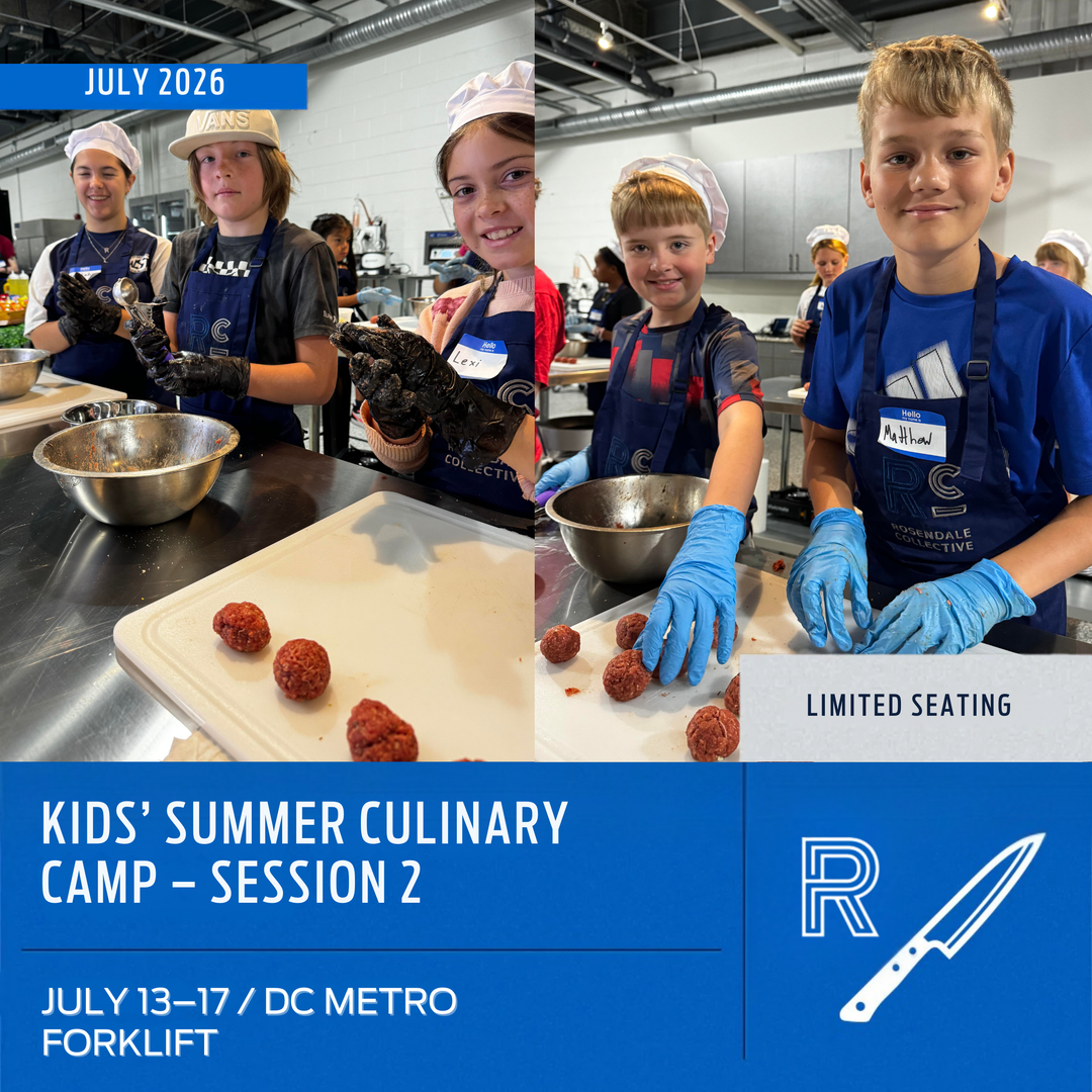 Kids’ Summer Culinary Camp – Session 2: July 13–17, 2026 | Forklift Virginia