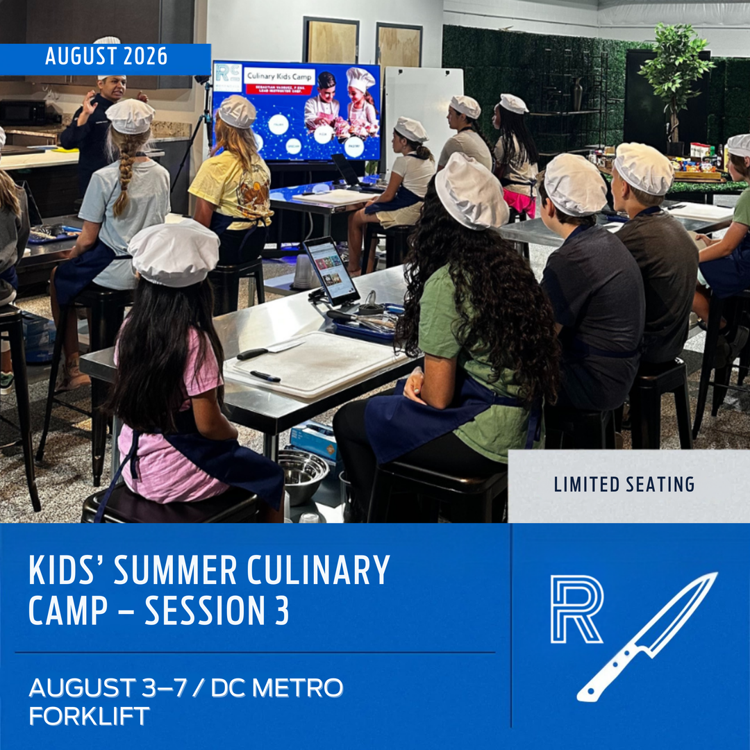Kids’ Summer Culinary Camp – Session 3: August 3–7, 2026 | Forklift Virginia
