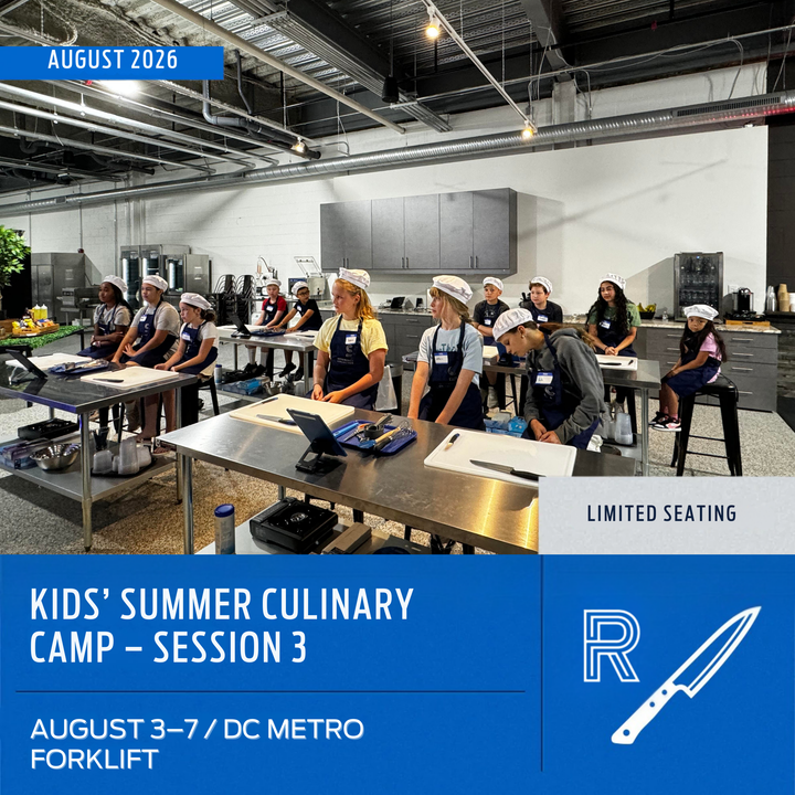 Kids’ Summer Culinary Camp – Session 3: August 3–7, 2026 | Forklift Virginia