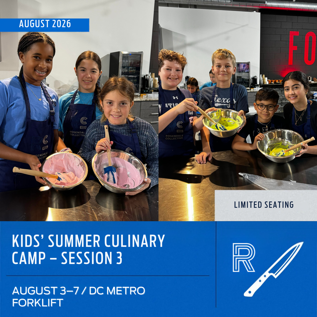 Kids’ Summer Culinary Camp – Session 3: August 3–7, 2026 | Forklift Virginia