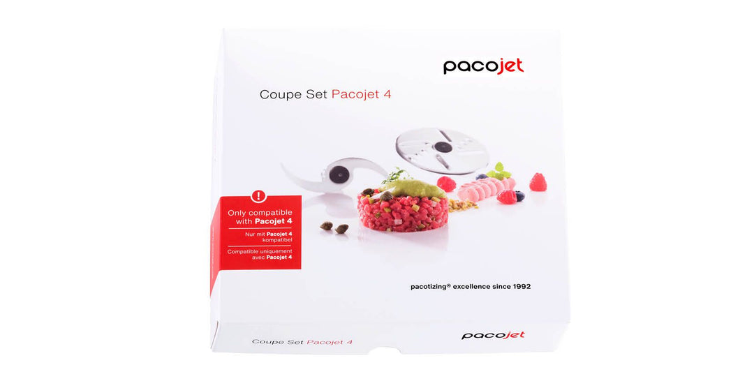 Coupe Set for Pacojet 4 – Food Processing Accessory