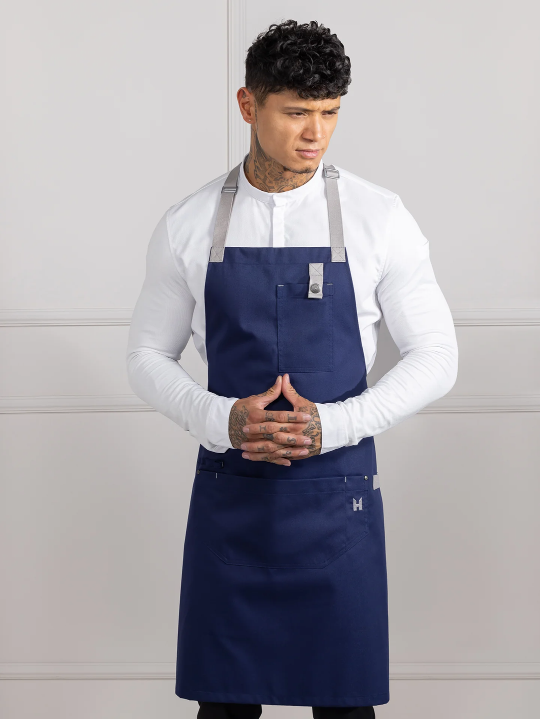 Bib Apron Seattle Patriot Blue