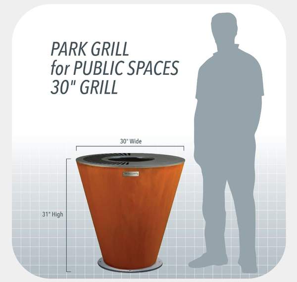 Test Park Grills For Public Spaces And High Traffic