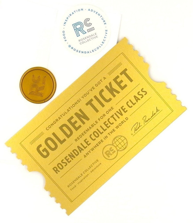 Golden Ticket: Rosendale Cooking Class Voucher