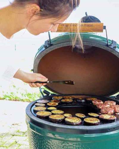Green Egg / Kamado Style Grill Griddle Combination Inserts by Arteflame